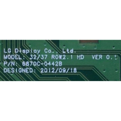 KIT DE TARJETAS PARA TV SONY / MAIN XFCB05K036 / 715G7203-M01-001-004T / BPFF7TKA1 / 3190296 / FUENTE PLTVFL261XAE8 / 715G7094-P01-W02-0H2H / T-CON 6871L-3203K / 6870C-0442B / 3203K / PANEL TPT315B5-DXJSFE REV:SE1N / MODELO KDL-32R300C / KDL32R300C - Imagen 7